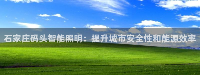 千亿国际游戏平台网站:石家庄码头智能照明:提升城市安全性和能源效率
